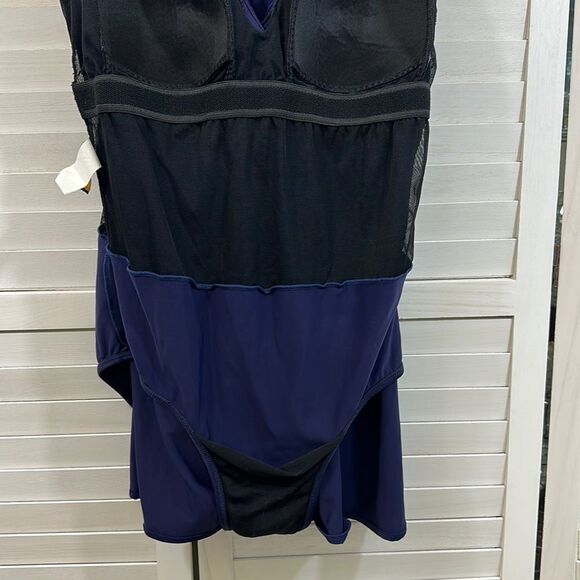 Robby Len Swimdress Size 20W Navy Blue & White EUC - Picture 11 of 15